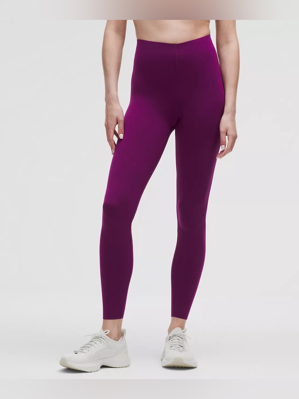 Lululemon Glow Up™ Super-High-Rise Tight 28" size 8 *chilled grape*